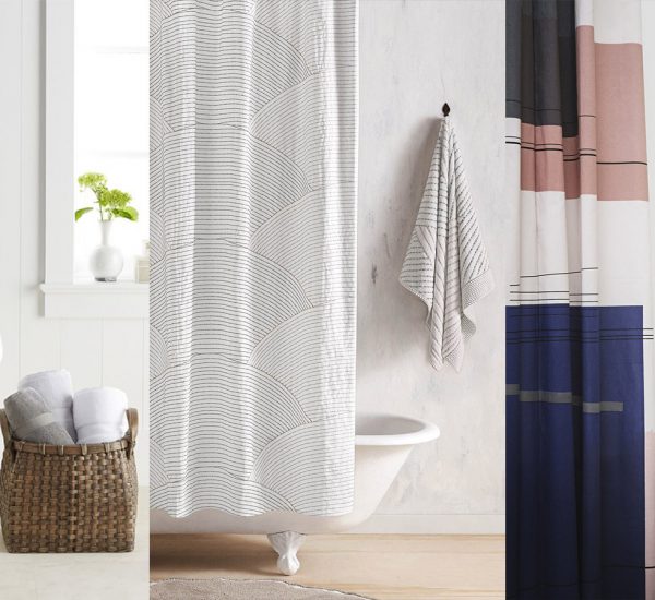 Stylish and modern shower curtains Stylish and modern shower curtains