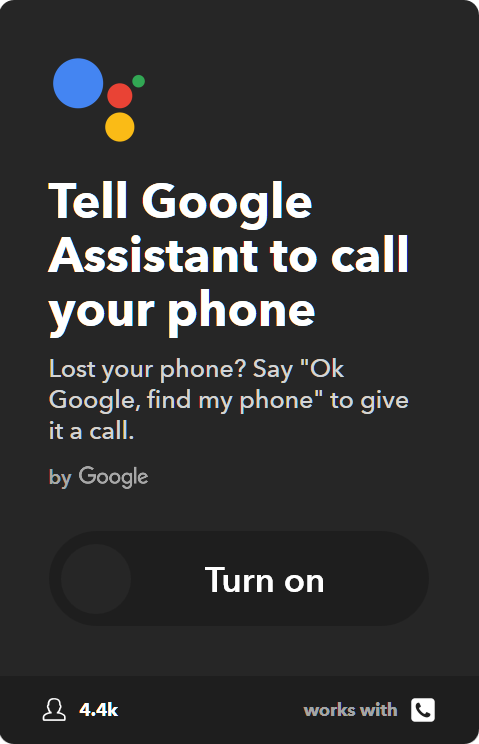 10 Best IFTTT Applets - Tell Google Home to call your phone so you can find it