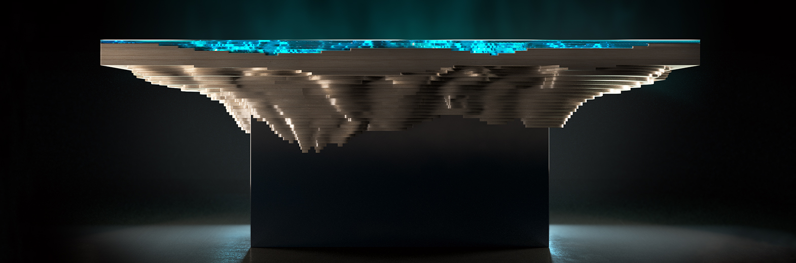 Abyss Dining Table By Christopher Duffy From Duffy London