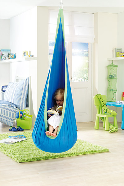 Adorable hanging nest hammock for kids