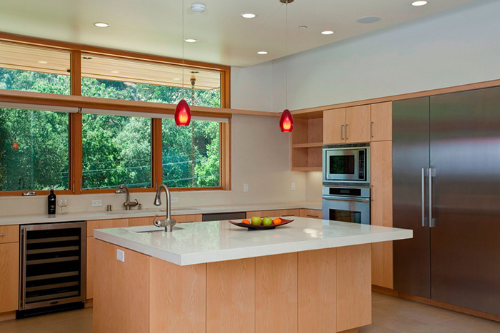 Beautiful Modern Kitchen In California