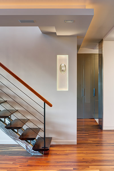 Beautiful Staircase In A Stunning Manhattan Duplex