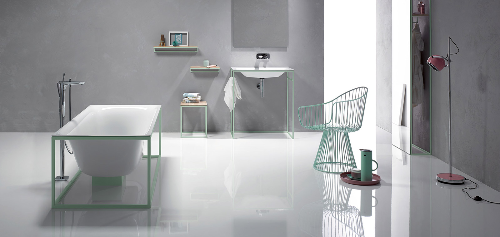 BetteLux Shape Collection By Bette White And Mint Color Options