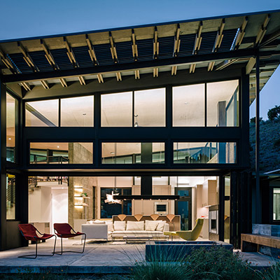 Butterfly House - Contemporary Home In Carmel California Inspired By Nature