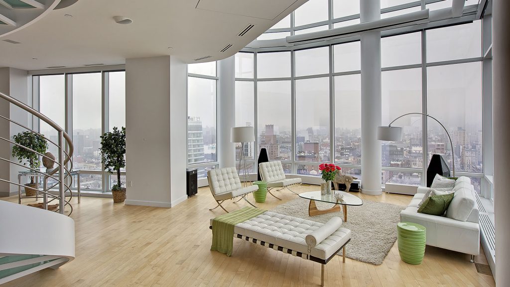 Image showcasing Modern Manhattan duplex penthouse with stunning views and Feng Shui ...