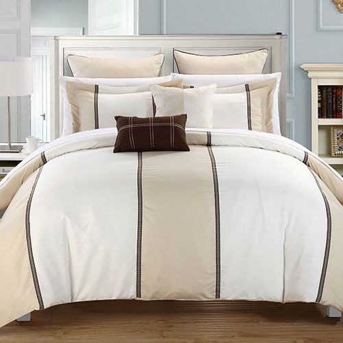 Chic Home 7-Piece Frontier Comforter Set with Shams and Decorative Pillows