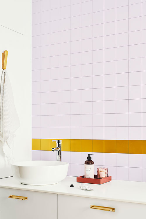 Click'n Tile allows you to change the look of your kitchen and bathroom tiles whenever you want