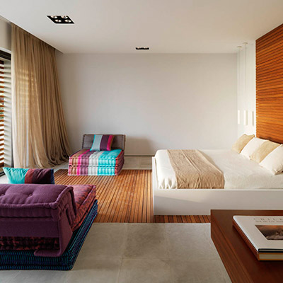 Colorful Bedroom Design
