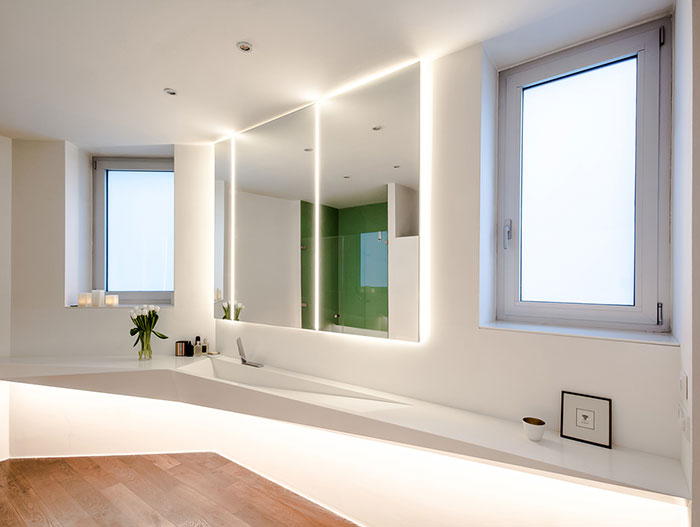 Contemporary bathroom design by Who Cares?! Design