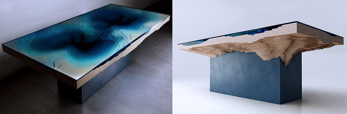 Duffy London Replicates The Ocean Depths With The Abyss Dining Table