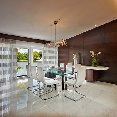 Elegant Dining Room By Pepe Calderin Design In Miami Beach Florida