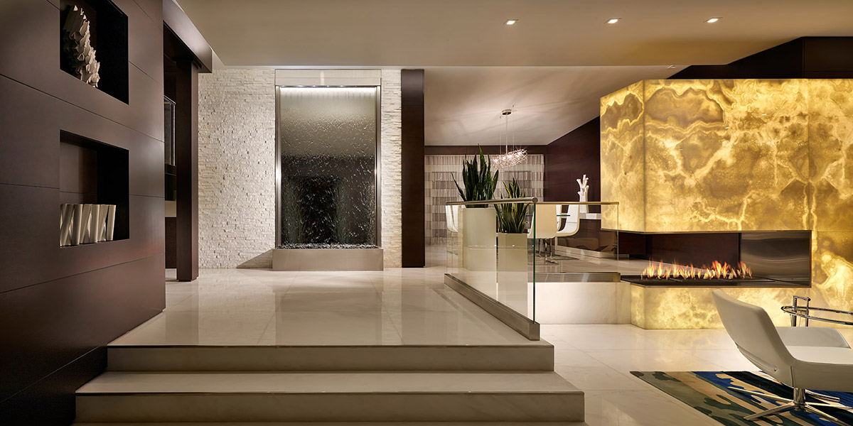 Entryway In Luxurious Florida House