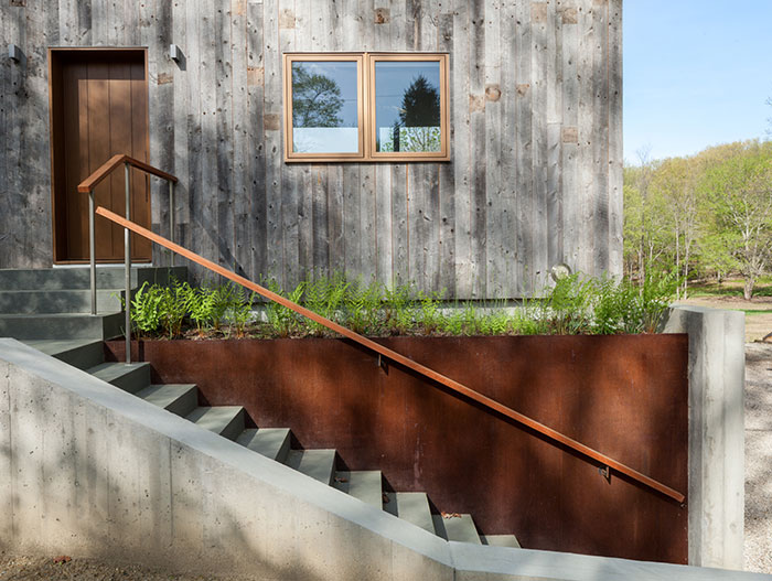 Front Of A Tiny House In Garrison, New York