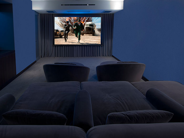 Hopen Place-Home theater design