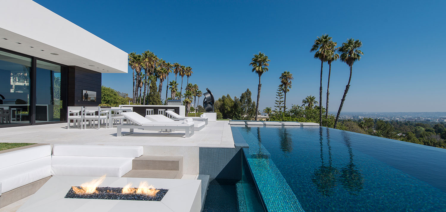 Laurel Way Residence: Beverly Hills dream home with zero edge infinity pool and impressive views