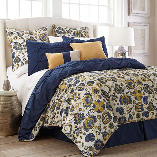 Lorna Paisley 8 Piece Comforter Set