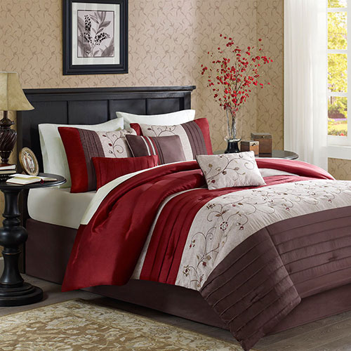 Madison Park Belle 7-piece Poly Polyoni Classic Woven Comforter Set