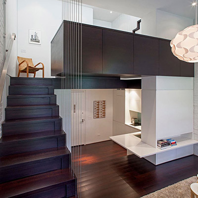 Manhattan Micro Loft Renovation By Specht Harpman Architects