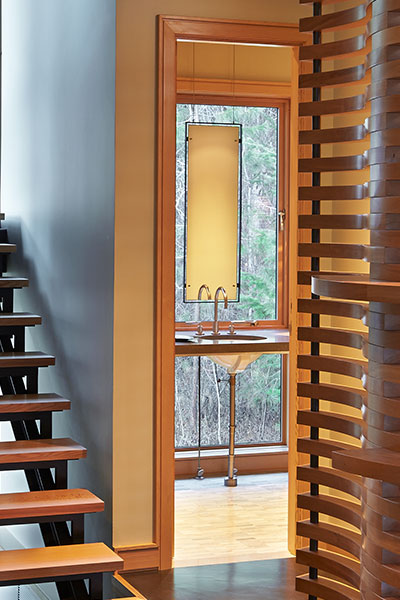 Mazama House by Finne Architects Bathroom