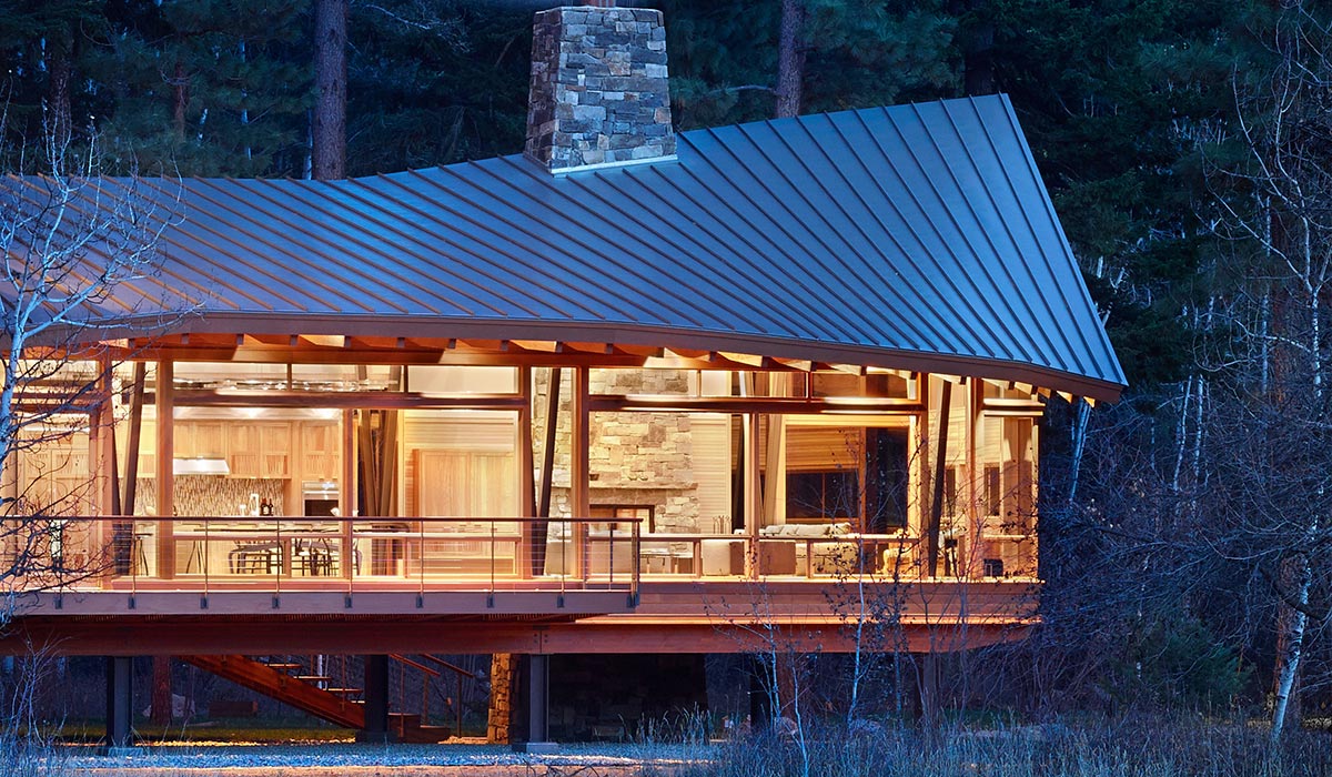 Mazama Sustainable House In Methow Valley