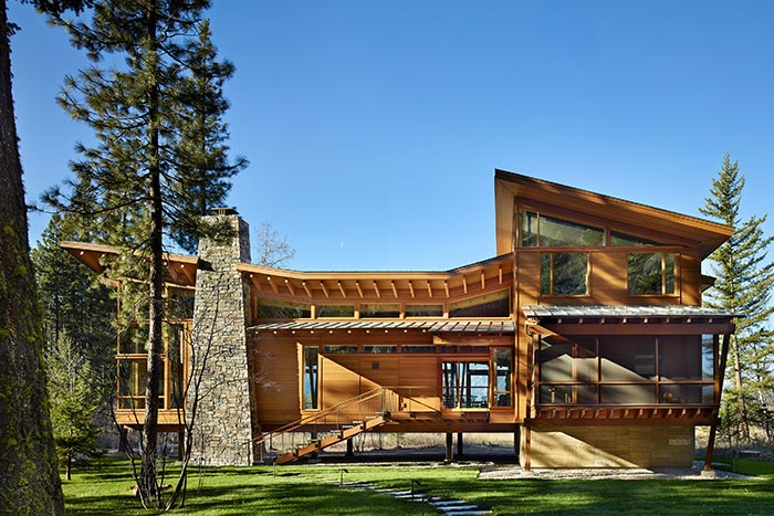 Mazama: Sustainable House Located In The Methow Valley Of Washington State