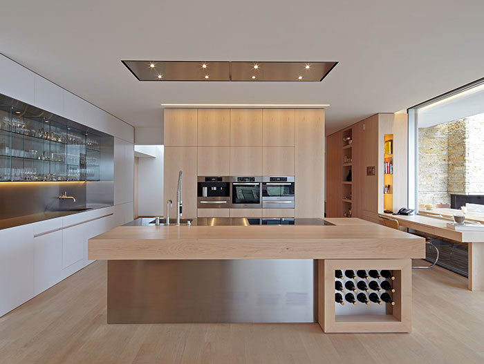 Modern Kitchen In A Stunning House Located In Germany