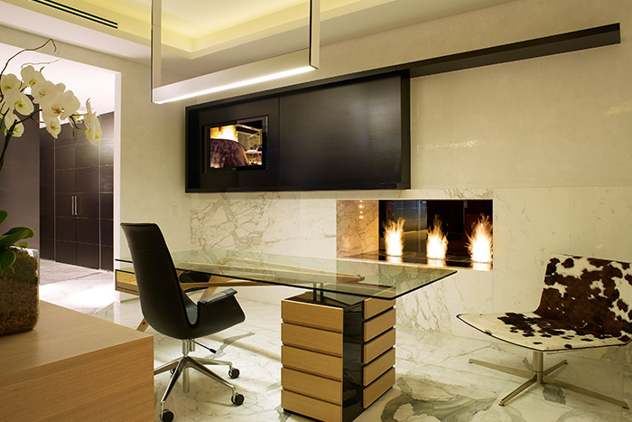 Modern Office Room In Florida By Pepe Calderin Design