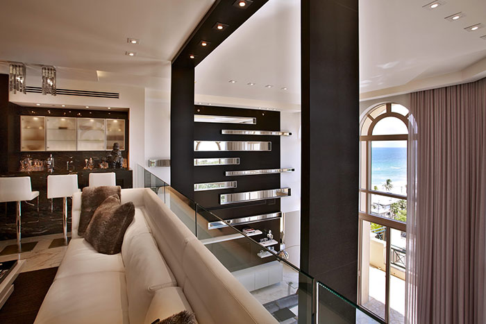Modern Penthouse In Hollywood By Pepe Calderin Design