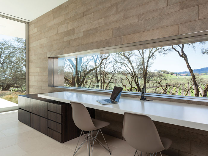 Modern White Desk Home Office