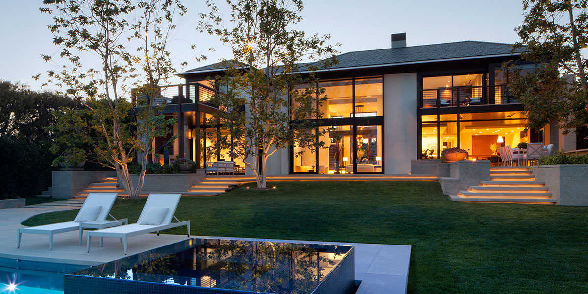 Beautiful Exterior Of Los Angeles House By Abramson Teiger Architects
