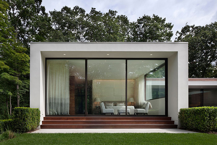 New Canaan Residence by Specht Harpman Glass Doors