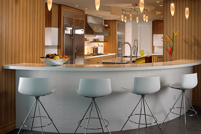 One Bal Harbor Residence Kitchen Cabinet