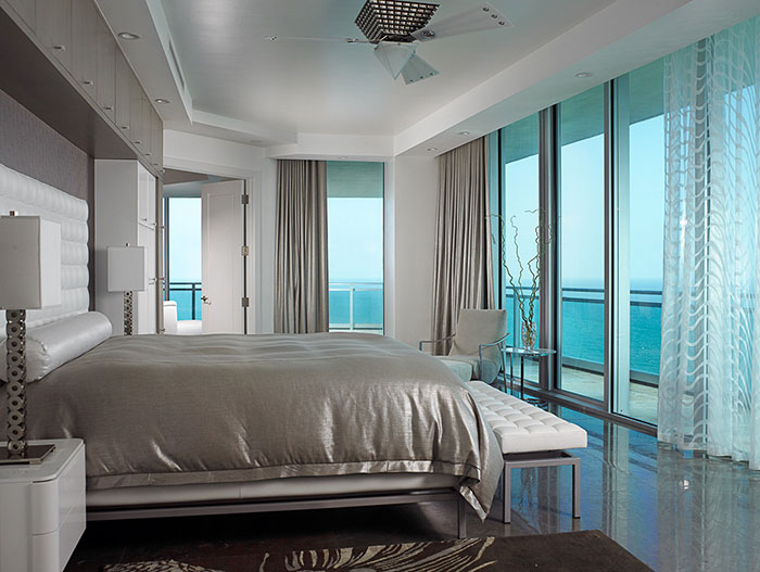 One Bal Harbor Residence Oceanfront Bedroom Design