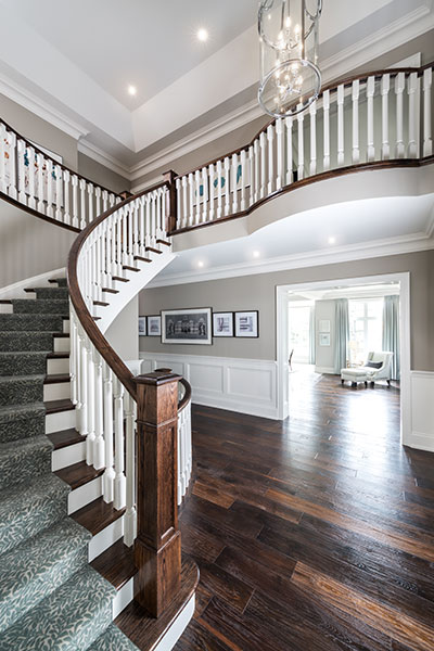 Peyton Model House Staircase