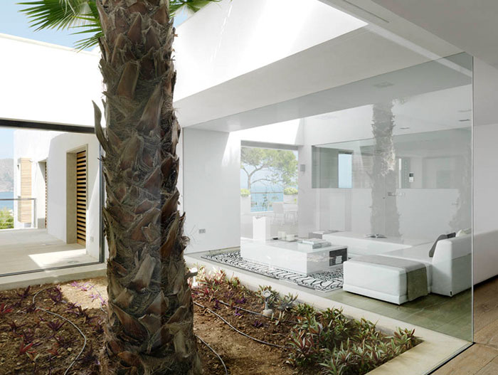 Pure White Residence Exterior View