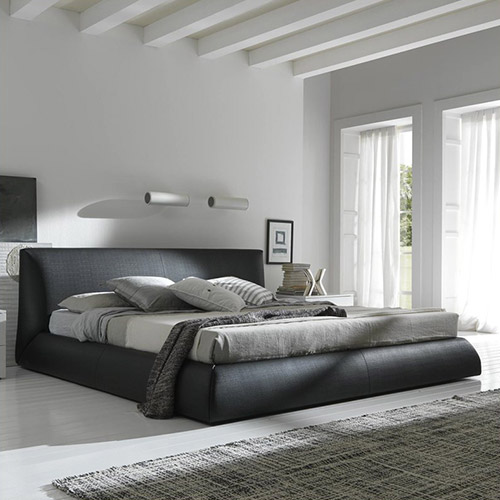 Rosetto Coco Platform Bed Brown