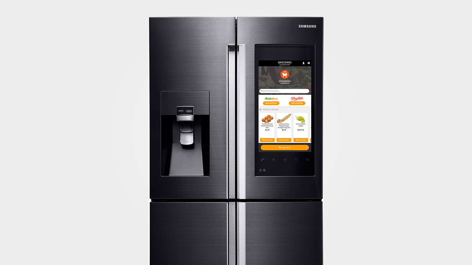 Samsung s CES 2016 Family Hub Refrigerator Is An Over The Top Smart Samsung s CES 2016 Family Hub Refrigerator Is An Over The Top Smart