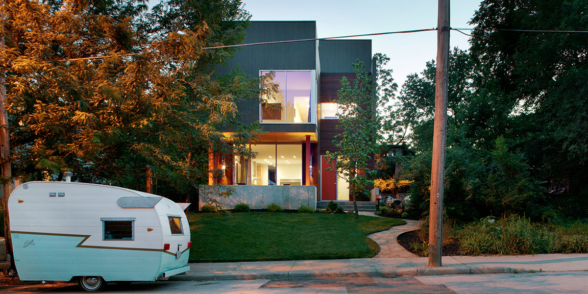 Shepherds Residence - Modern Three-Storey Kansas City Home Perfect For Starting A Family