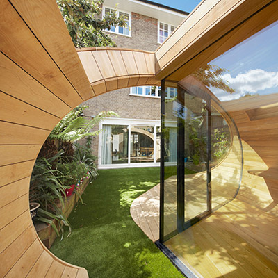 Shoffice Stunning Garden Pavilion In London