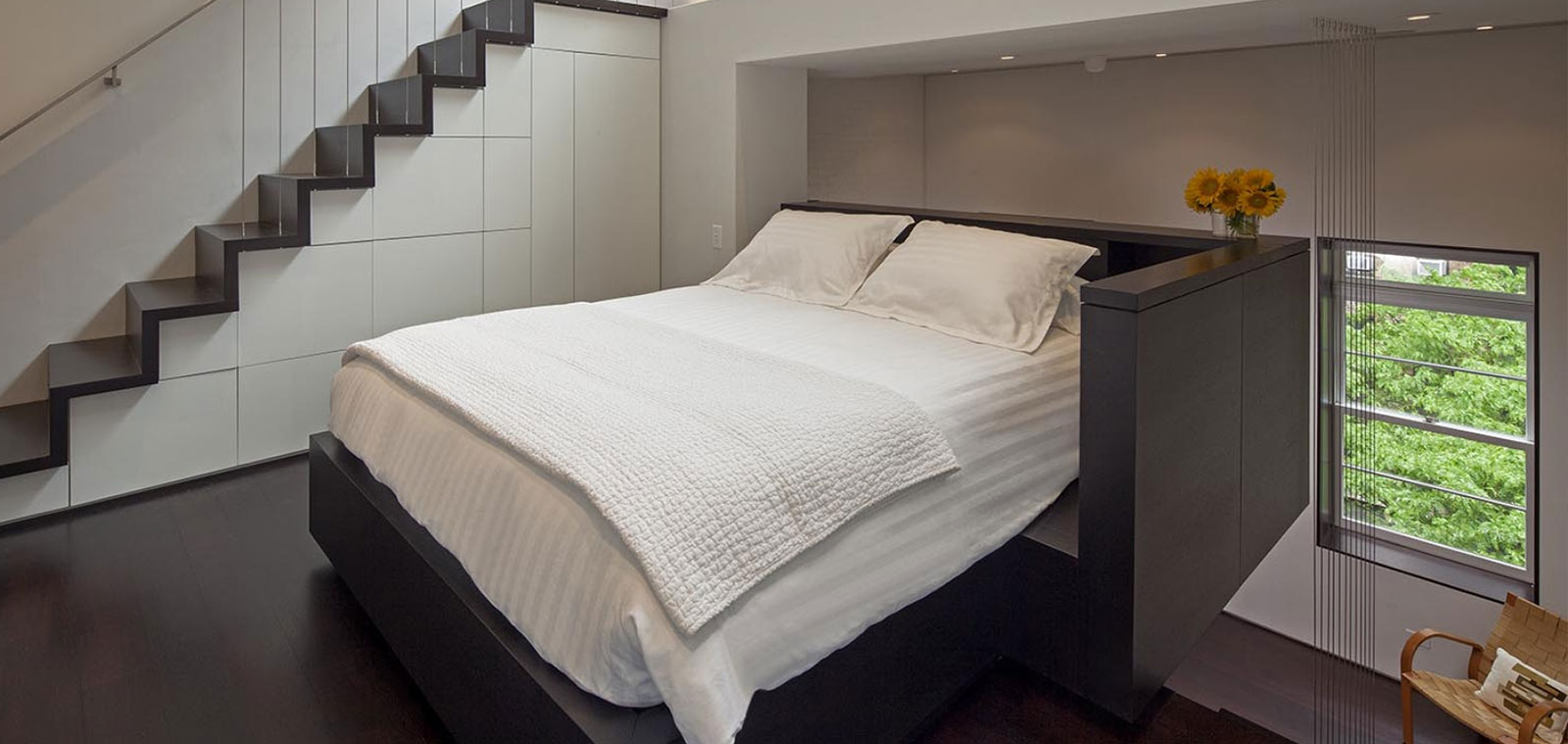 Small Bedroom In Manhattan Micro Loft By Specht Harpman Architects