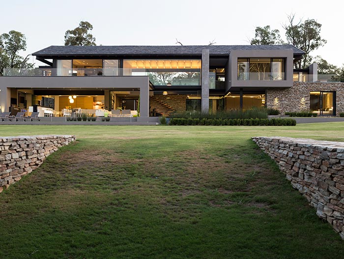 Stunning Contemporary Farmhouse In South Africa