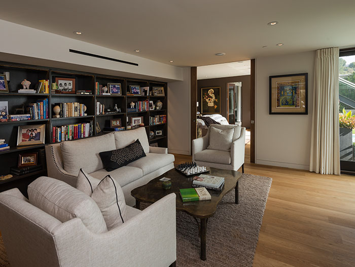 Stylish sitting room