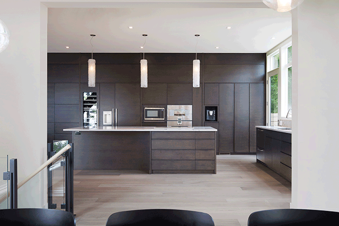 Westboro Home By Kariouk Associates - Neutral Colored Kitchen
