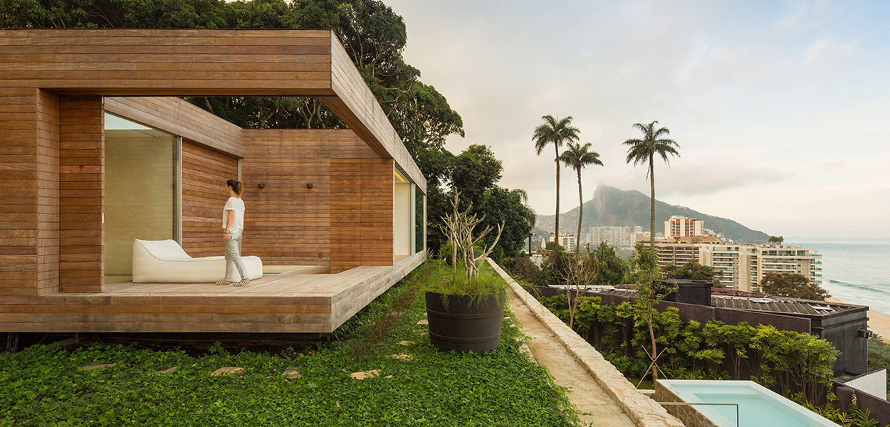 AL house luxurious modern villa Brazil by Studio Arthur Casas