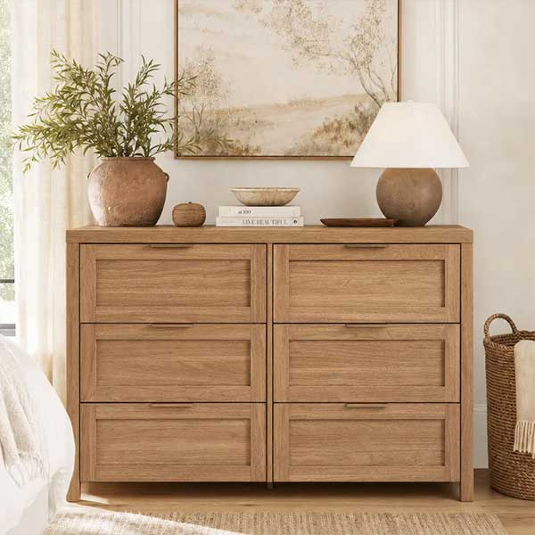 Allenside 47.24 " W 6 - Drawer Dresser