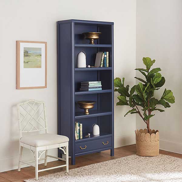 Aman Blue Bookcase