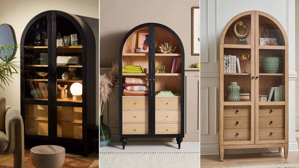 Arched Cabinets to Keep Your Home Organized