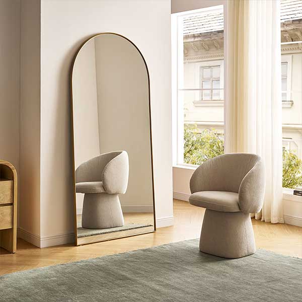 Aria Arch Floor Mirror