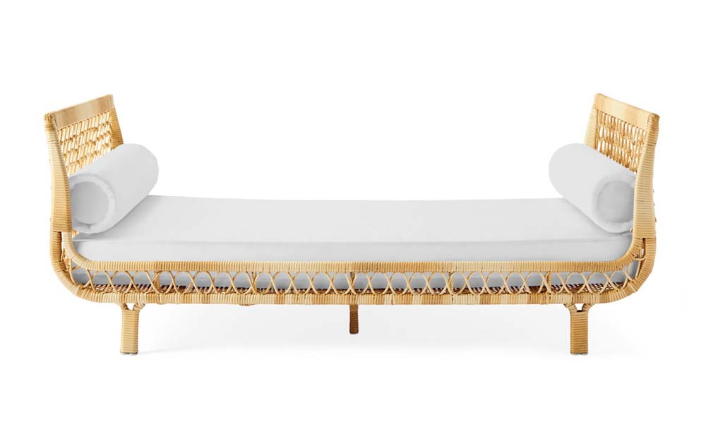 Capistrano Daybed - Light Dune - Avalon Rattan Daybed