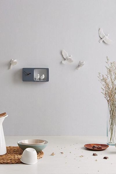 Beautiful wall clock by haoshi design home decor idea